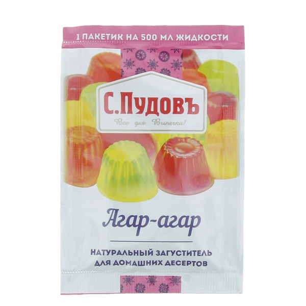 Агар-агар С.Пудовъ