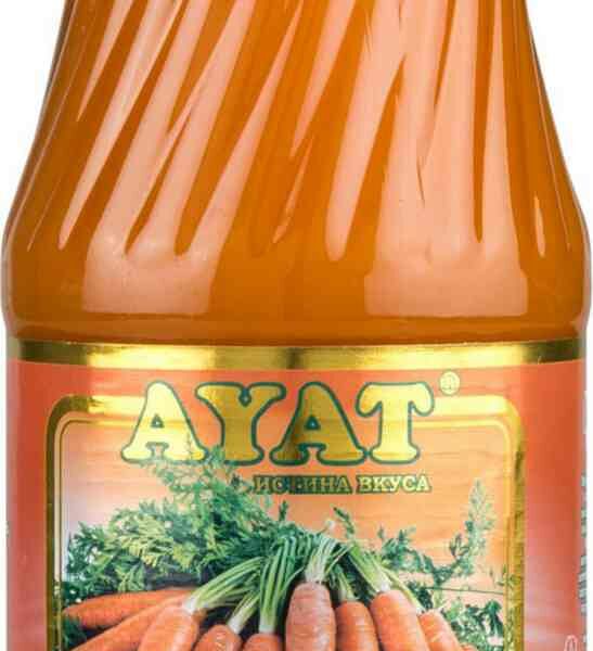 Нектар морковный Ayat с мякотью