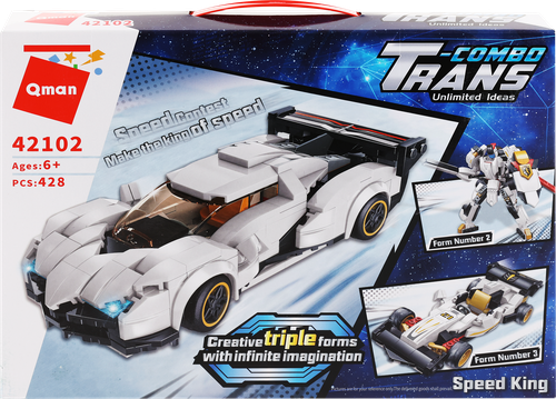 

Конструктор Qman Трансформер 428 деталей арт. 42102