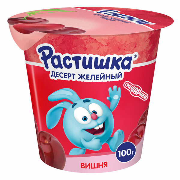 Желе Растишка Вишня с натуральным соком, 100г