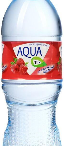 Вода негазированная Aqua mix малина