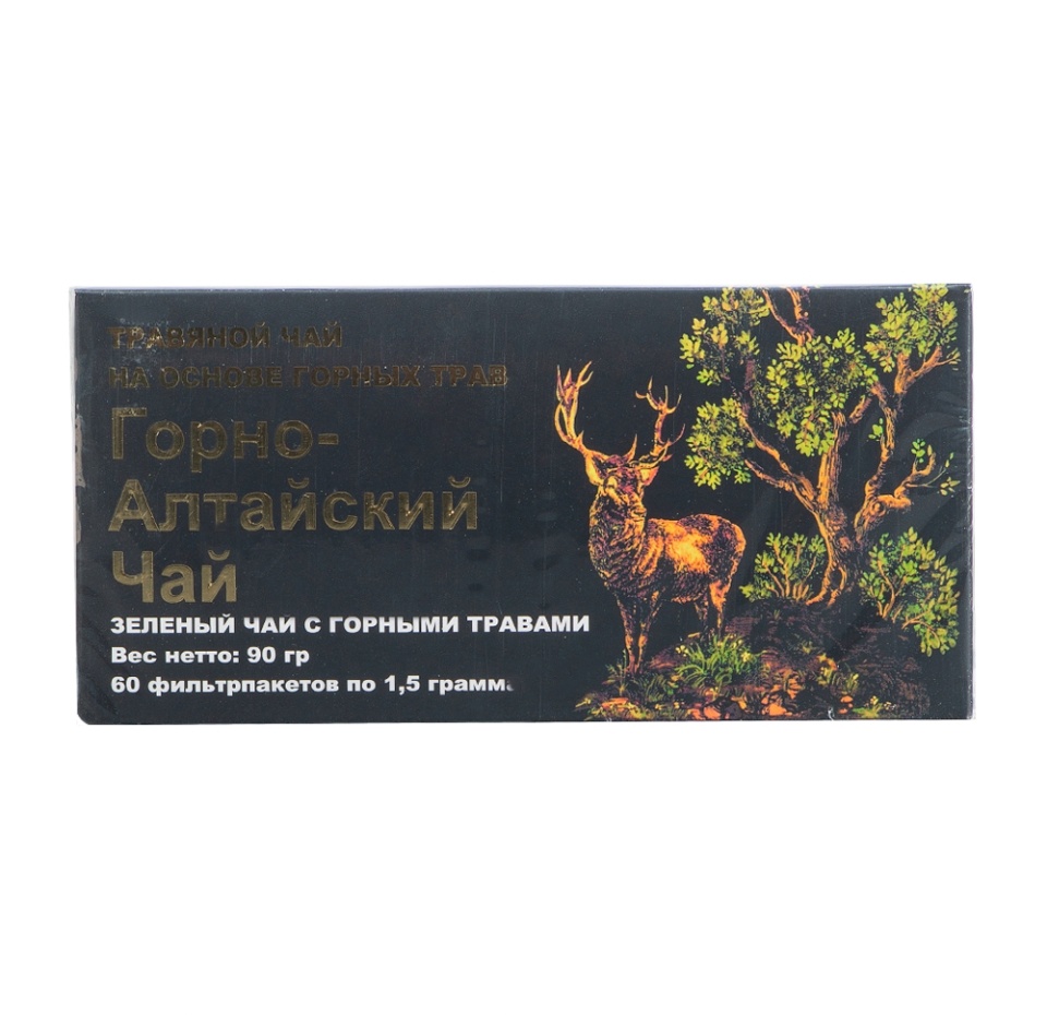 

Чайный напиток Горно-Алтайский зеленый с травами 90 г, Россия