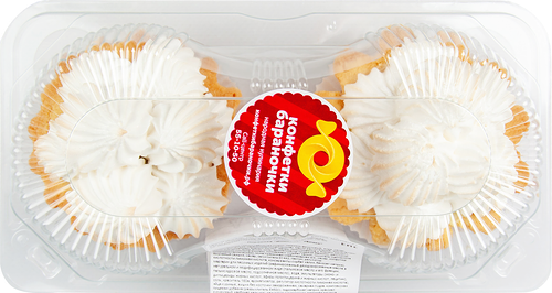 Пирожное КОНФЕТКИ-БАРАНОЧКИ Вишневое облако, 250г