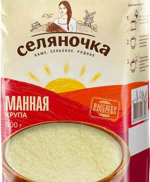 Манка Селяночка, 800г