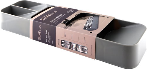 

Органайзер для столовых приборов HOMECLUB Smart Storage 39,5х11х5 см, пластик