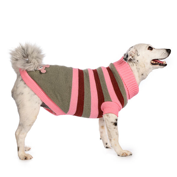 Свитер для собак 45см 2XL розовый (унисекс)
