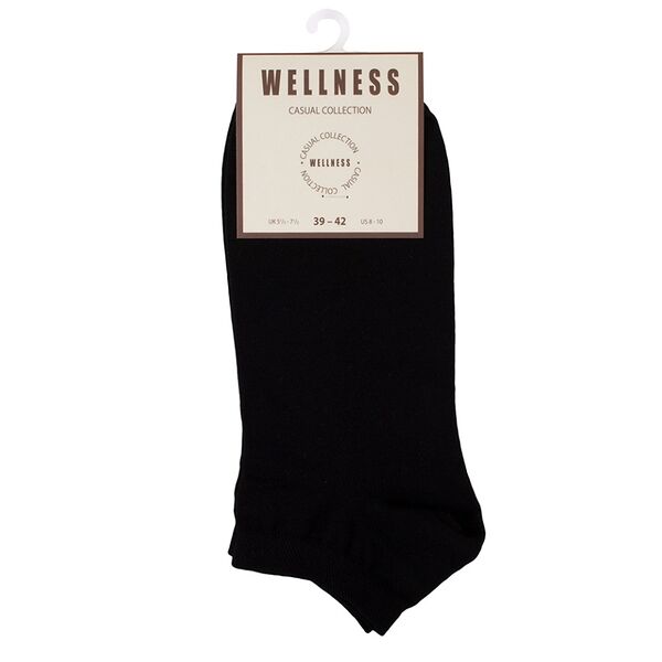 Носки WELLNESS CASUAL цвет черный/1540 размер 39-42 WELLNESS Россия