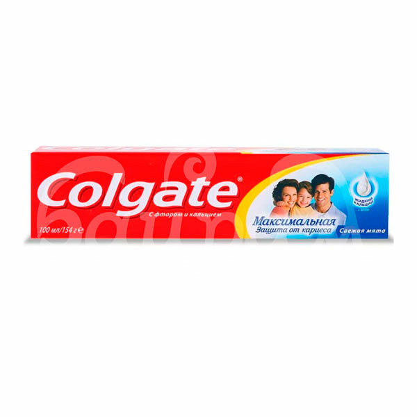 Зубная паста Colgate  100мл Защита от кариеса Свежая мята
