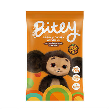 Вафли в глазури Take A Bitey с апельсиновым вкусом 35 г