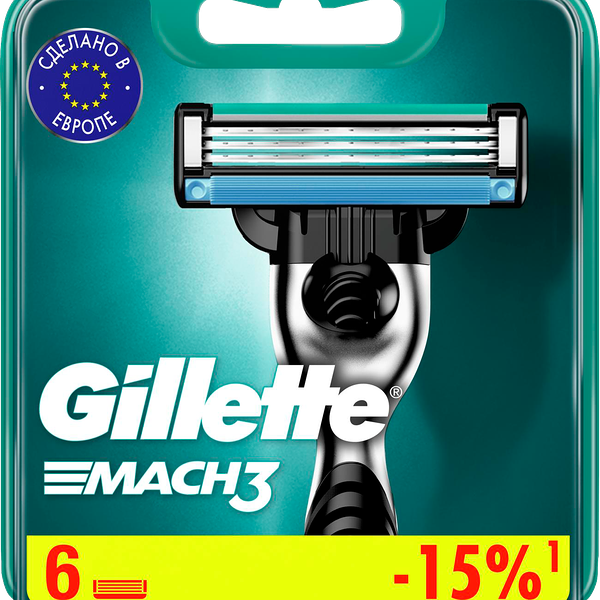 Кассеты для бритья Gillette Mach3