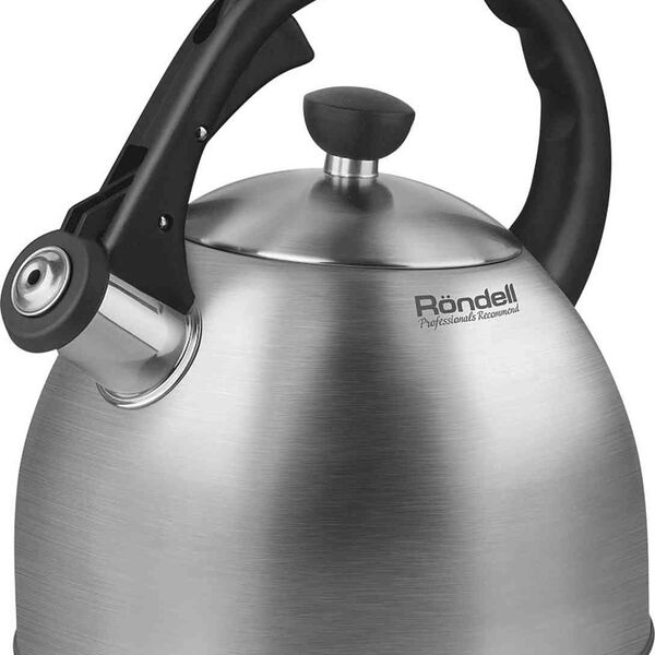Чайник Rondell Perfect, 2.2 л, нерж. сталь