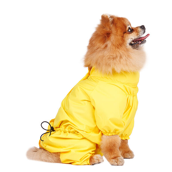 Дождевик для собак 3XL желтый (девочка)
