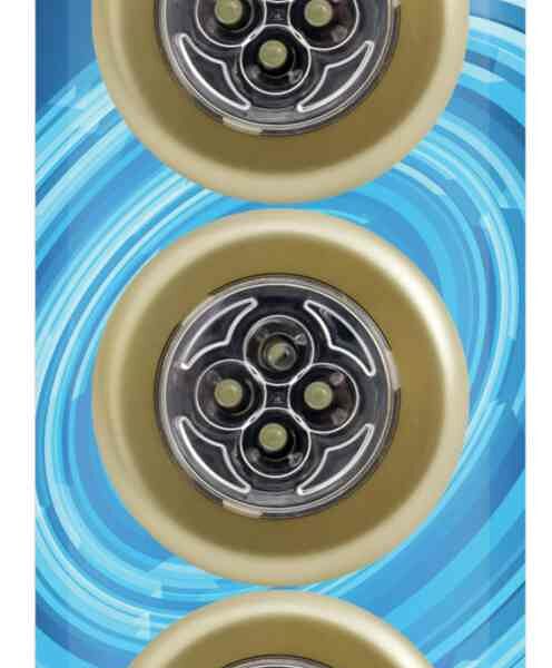 Фонарь на липучке Старт золото, 3 шт.