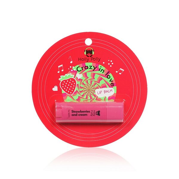 Бальзам для губ Holly Polly Face Crazy in love Strawberries and cream 4.8 г