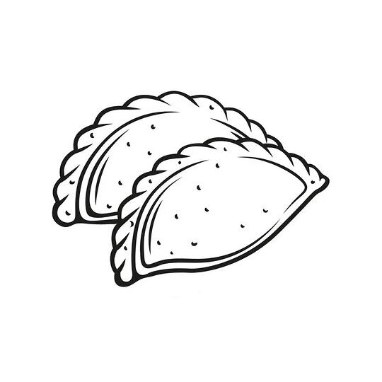 Чебурек с говядиной