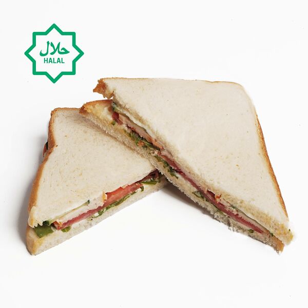 Сэндвич с копченой курицей 2 шт.