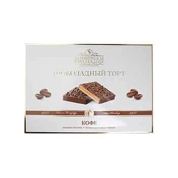 Торт Петербургская Коллекция шоколадный кофе 650г Россия