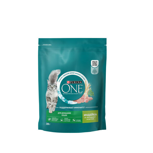 Сухой корм для кошек Purina One Индейка