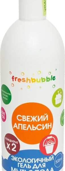 Средство для мытья полов Freshbubble Свежий Апельсин 500мл
