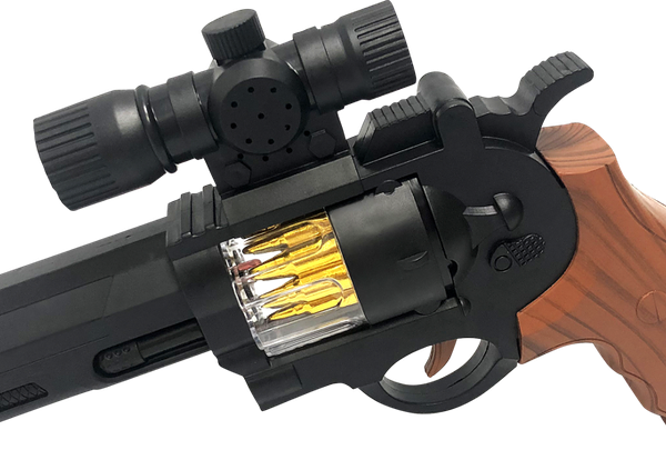 Игрушка BIGGA Револьвер со световыми и звуковыми эффектами