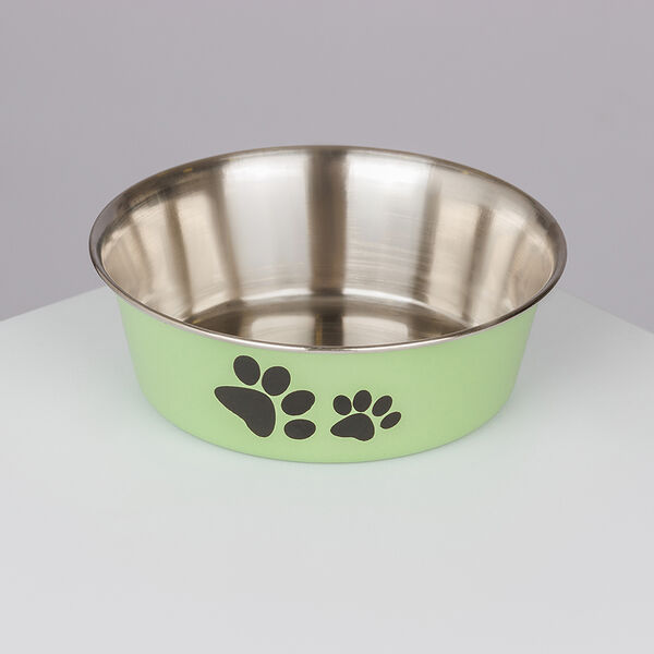 Миска металл матовая цветная 13см