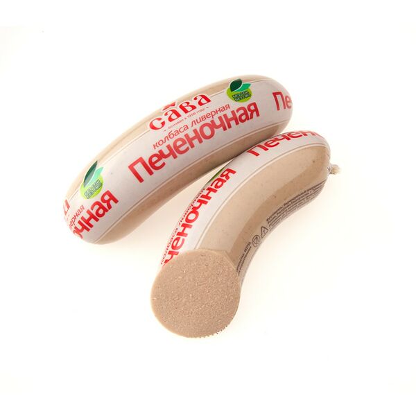 Колбаса Сава Печеночная ливерная