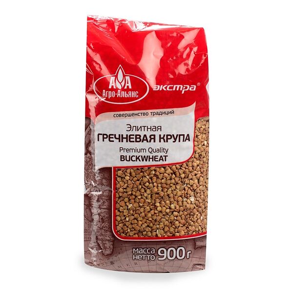 Гречка Агро-Альянс элитная Экстра, 900г