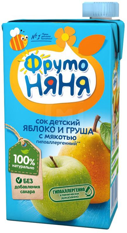 

Сок ФрутоНяня Яблоко и груша