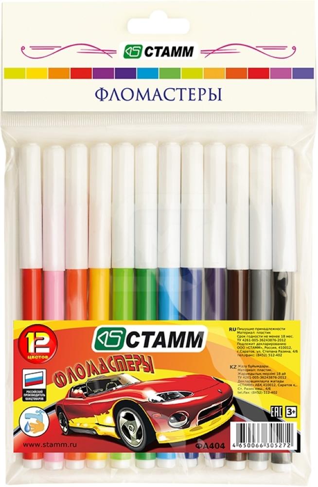 

Фломастеры Стамм 12 цветов в ассортименте