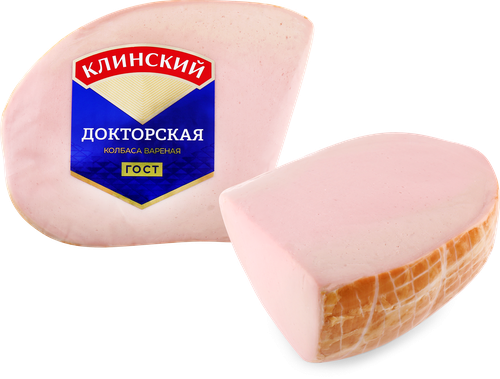 

Колбаса вареная Клинский Докторская, вес