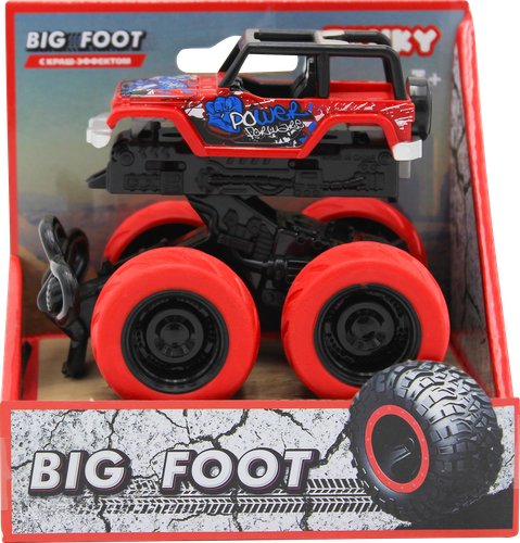 

Игрушка FUNKY TOYS Машинка гоночная, die-cast, 4х4, 12см, фрикционная, двойной реверс