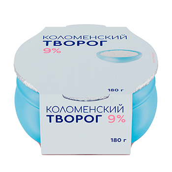 

Творог Коломенский 9% 180 г