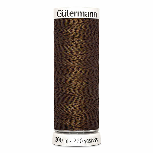 748277 Нить Sew-all для всех материалов, 200м, 100% п/э Gutermann(767 св.коричневый)