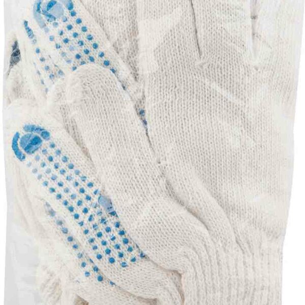 Перчатки Берта трикотажные с ПВХ-покрытием, 6 пар