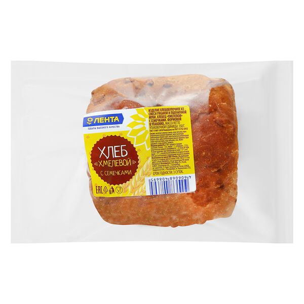 Хлебец ЛЕНТА Хмелевой с семечками