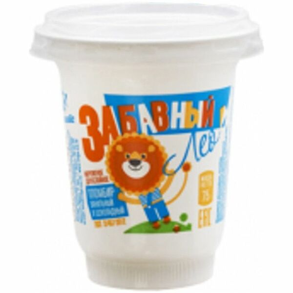 Мороженое Волга Айс Забавный Лео пломбир двухслойный шоколад-ваниль 75г