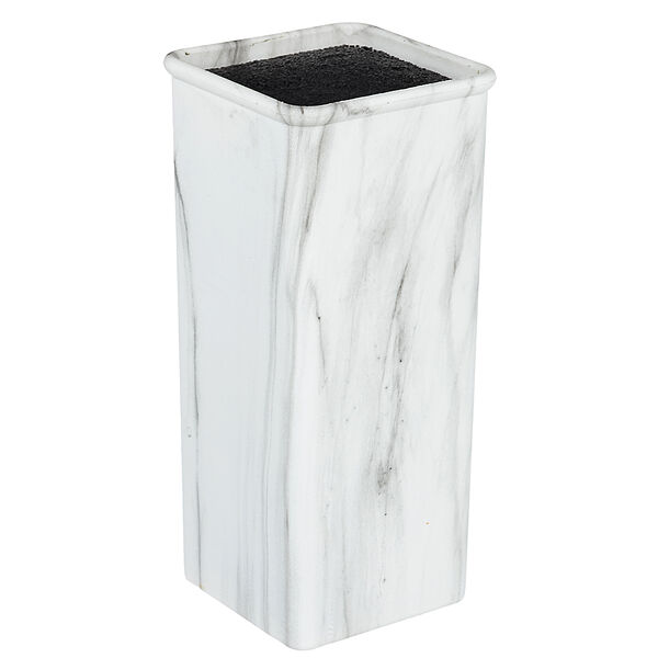 Satoshi мрамор подставка для ножей 10x10x22,5см, полипропиленовые разделители