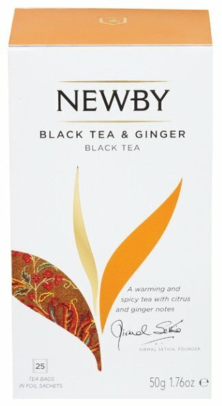 Чай черный Newby с Имбирем пакетированный