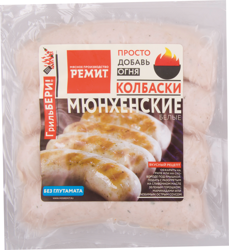 

Колбаски варёные Ремит Белые мюнхенские 400 г