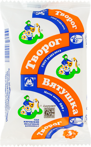 

Творог Вятушка 3% 200 г