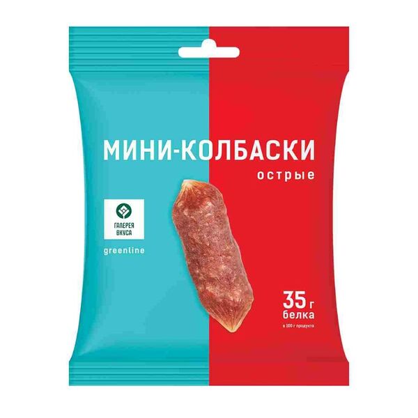 Мини-Колбаски с/в Острые Экстра Галерея Вкуса