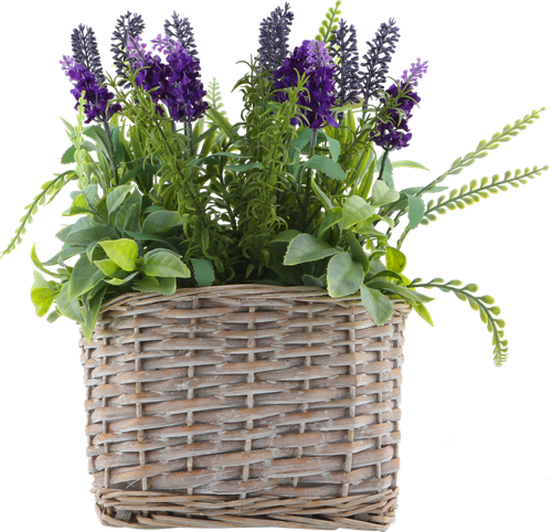 

Растение искусственное в корзине Лаванда 24х16х37см, Арт. Let05-20