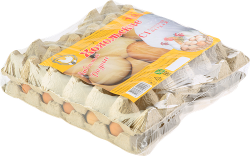 

Яйцо куриное Хохольское столовое С1 30 шт.