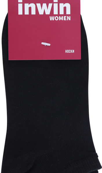 Носки женские Inwin размер 27 (38–40), черные, арт. BWS05-04