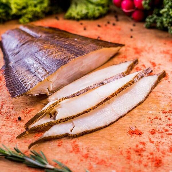 Палтус холодного копчения