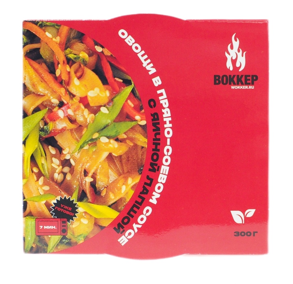 

Овощи Златоуст в пряно-соевом соусе с яичной лапшой 300 г