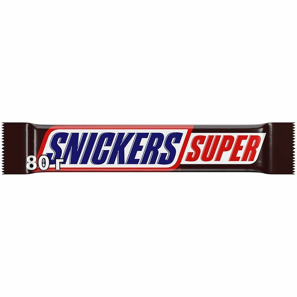 Шоколадный батончик Snickers Super