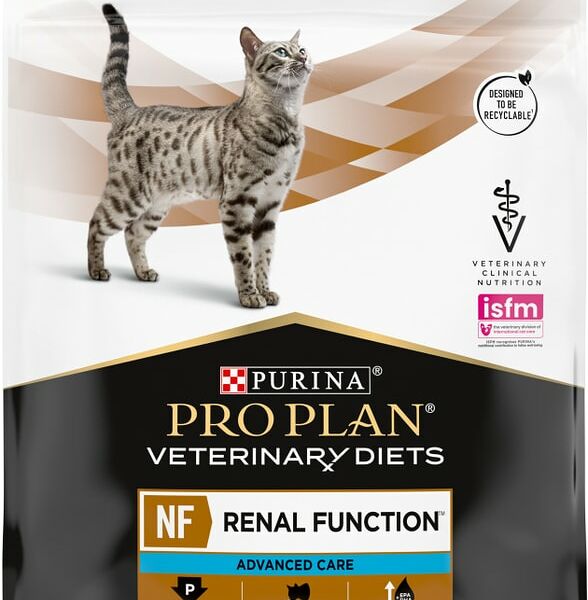 Сухой корм для кошек диетический PRO PLAN® VETERINARY DIETS NF Renal Function Advanced care (Поздняя стадия) при поздней стадии хронической почечной недостаточности, 350 г