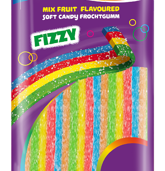 Жевательный мармелад Bebeto Sour Blast вкус тутти-фрутти 180 г