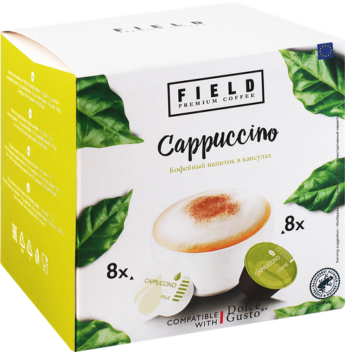 Кофе в капсулах Field Cappuccino 16шт